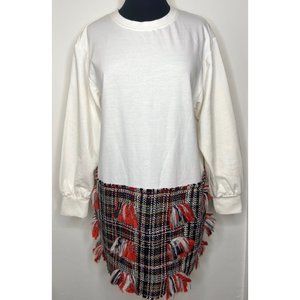 Nwt ZARA Combination Sweater Dress Size S